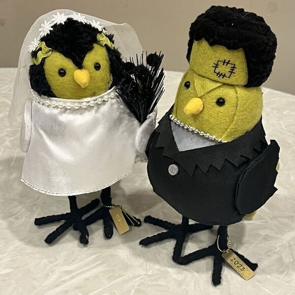 Halloween Bird Hyde & Eek 2023  Gomez Frankenstein Freda Bride Target Green - Picture 5 of 5